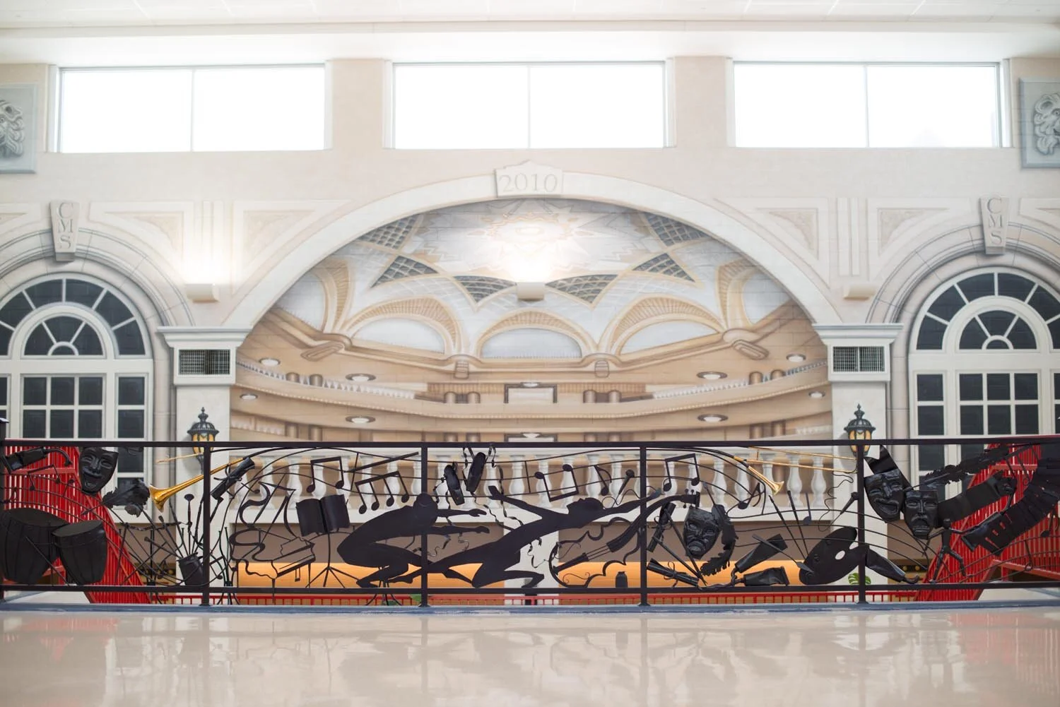 UAC - Railing | Colonial Middle School - UrbanArt Commission